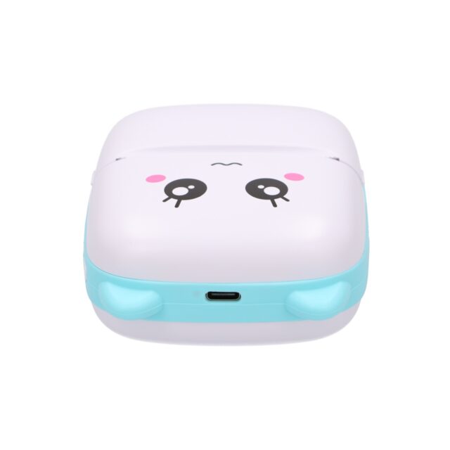 Extralink Set | Thermal printer EPP-002 Blue + Plain thermal paper 5 rolls | - imagine 6