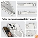 PanzerGlass HardCase iPhone 15 Pro 6.1"D3O MagSafe 3xMilitary grade transparent 1181 - imagine 3