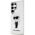 Karl Lagerfeld KLHCS23LHNIKTCT S23 Ultra S918 transparent hardcase Ikonik Karl Lagerfeld - imagine 2