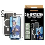 PanzerGlass Bundle 3in1 iPhone 16 6.1"D3O Hardcase + Screen Protector UWF+ Lens B1291+2861+1283