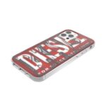 Diesel Snap Case Clear AOP iPhone 12 ProMax czerwono-szary/red-grey 42568 - imagine 5