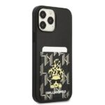 Karl Lagerfeld KLHCP13XCANCNK iPhone 13 Pro Max 6,7" hardcase black Karlimals Cardslot - imagine 4