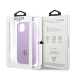 Guess GUHCP13SPS4MU iPhone 13 mini 5,4" purple hardcase Saffiano 4G Small Metal Logo - imagine 8
