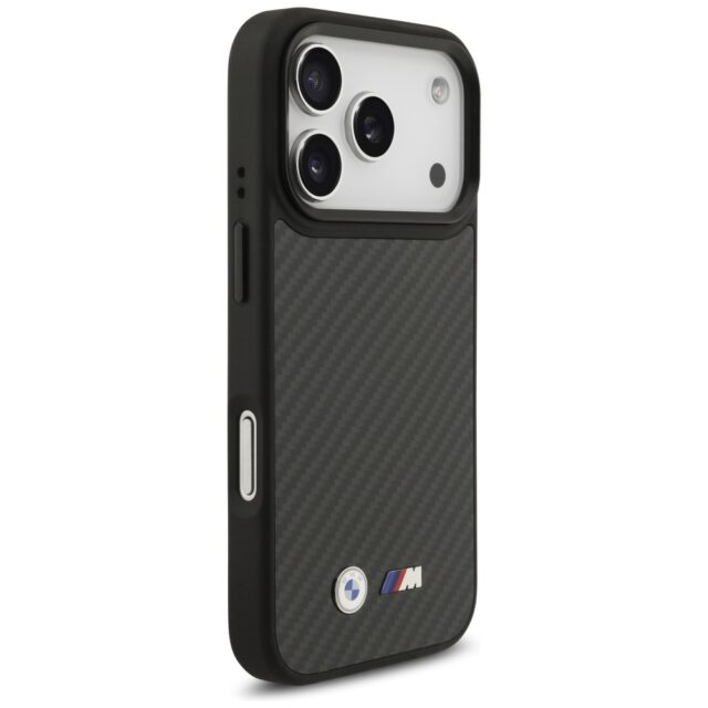 BMW M Kevlar Matt MagSafe Case for iPhone 17 Pro Black - imagine 4