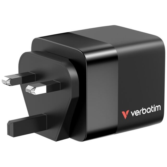Verbatim Charger GaN 65W 2xUSB-C/USB-A + EU/UK/US Adapter black 32217 - imagine 5