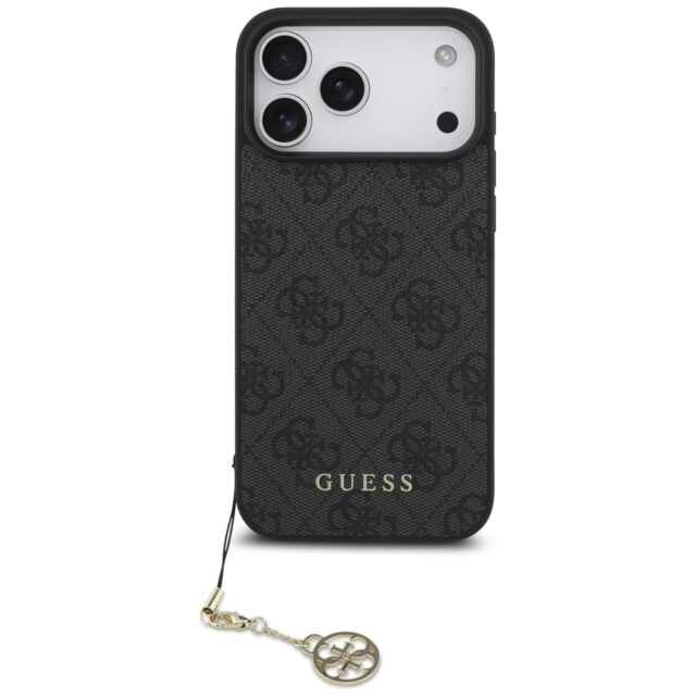Guess 4G Charms Collection MagSafe case for iPhone 17 Pro Max black - imagine 2