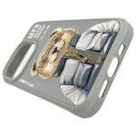 Nimmy case iPhone 15 Pro 6.1" gray Cool&Cute 2.0 Bear - imagine 7