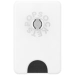 Uchwyt i podstawka do telefonu            z portfelem Popsockets PopWallet+ PopGrip PW+ MS G2 MagSafe biało-przezroczysty 806926 - imagine 3