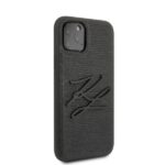 Karl Lagerfeld KLHCN65TJKBK iPhone 11 Pro Max hardcase black Lizard - imagine 3