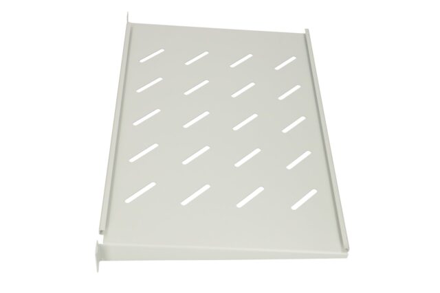 Extralink 1U 300mm Gray | Shelf | 19", for wall cabinets - imagine 4