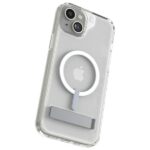 Etui ZAGG Crystal Palace Snap Kickstand  MagSafe do iPhone 15 Plus przezroczysty/clear - imagine 4