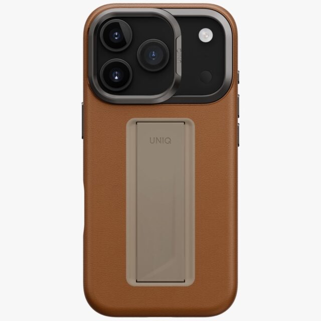 Case UNIQ Heldro Pro for iPhone 17 Pro Magclick Charging caramel - imagine 2