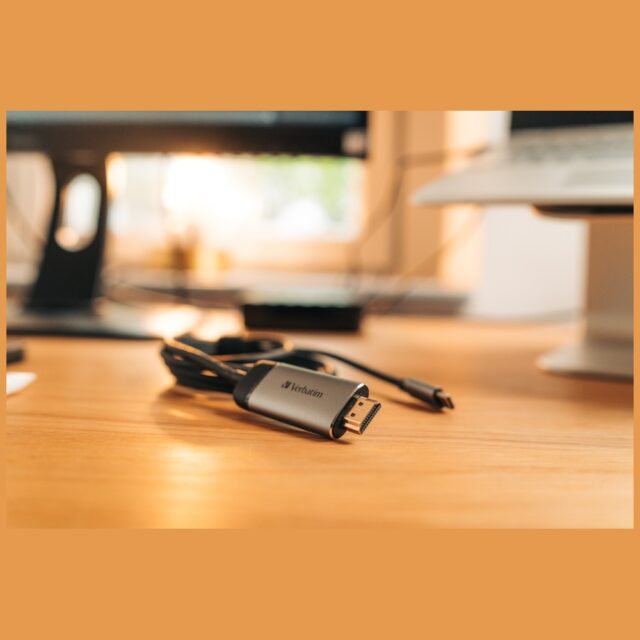 Verbatim Adapter USB-C - HDMI 4K 1.5maluminum 49144 - imagine 3