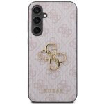Guess GUHCS23FE4GMGPI S711 S23 FE pink hardcase 4G Big Metal Logo - imagine 3