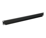 Extralink 1U 19" | Front Blank Panel | Black - imagine 3