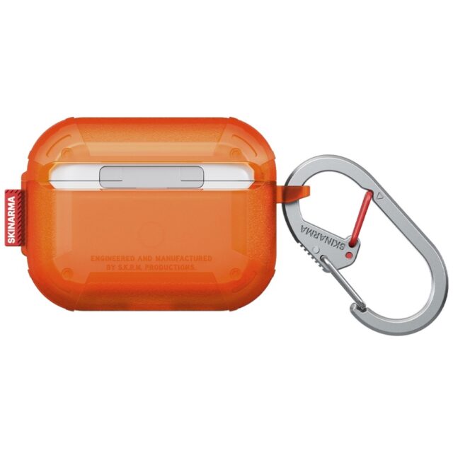 Case Skinarma Mecha LE for AirPods Pro 3 orange - imagine 3