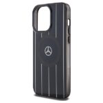 Mercedes MEHMP15X23HRSK iPhone 15 Pro Max 6.7" Black Hardcase Double Layer Crossed Lines MagSafe - imagine 6