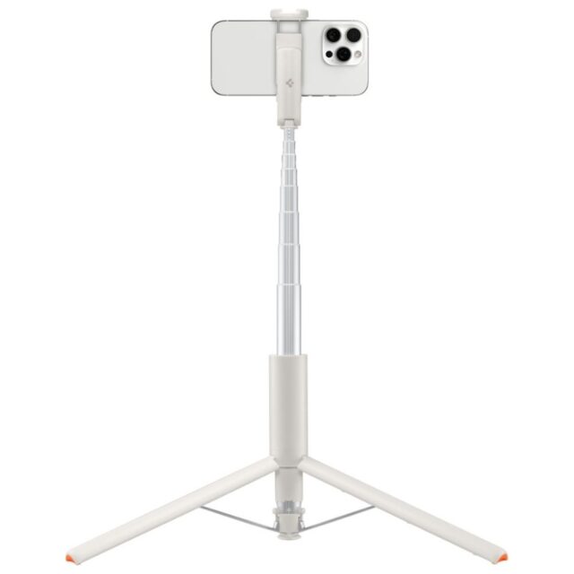 Selfiestick Spigen S541W Bluetooth Tripod beige - imagine 7