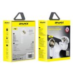 AWEI T12TWS Bluetooth sports headphones white - imagine 10