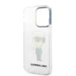 Karl Lagerfeld KLHCP14LHNIKTCT iPhone 14 Pro 6,1" transparent hardcase Ikonik Karl Lagerfeld - imagine 7