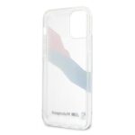 BMW BMHCP12LSKTGT iPhone 12 Pro Max 6,7" transparent hardcase Motorsport Tricolor - imagine 7