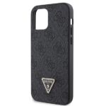 Guess GUHCP12MP4TDSCPK iPhone 12 / 12 Pro 6.1" black hardcase Crossbody 4G Metal Logo - imagine 7