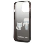 Karl Lagerfeld KLHCP13XTGKCK iPhone 13 Pro Max 6,7" hardcase black Gradient Ikonik Karl & Chou - imagine 7
