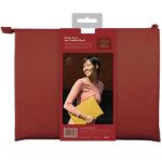 UNIQ Lyon Case laptop Sleeve 14" brick red Waterproof RPET - imagine 4