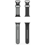 Band Spigen Nano Pop for Apple Watch6/7/8/9/10/11/SE/SE3/Ultra1/ 2 / 3(44/45/46/49mm)black - imagine 6