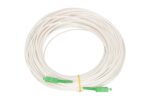 Extralink SC/APC-SC/APC | Patchcord | LSOH, Single mode, Simplex, G.657A2, 3mm, 10m, white - imagine 2