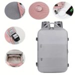 Extralink Backpack, Strong Universal Cabin Carry-On Luggage for Laptops - imagine 4