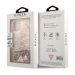 Guess GUOHCN61GLHFLGO iPhone 11 6,1"/ Xr gold hardcase Glitter Charms - imagine 8