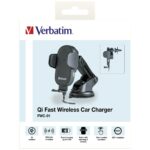 Car holder with wireless charger Verbatim FWC-01 15W Qi black 49552 - imagine 9