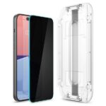 Spigen Glas.TR iPhone 15 6.1" "EZ FIT" 2 pcs privacy tempered glass privacy AGL06905 - imagine 3