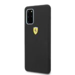 Ferrari Hardcase FESSIHCS67BK for Samsung Galaxy S20+ (G985) Black Silicone Collection - imagine 2