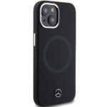 Mercedes MEHMP15S23SCMK iPhone 15 / 14 / 13 6.1" Black Hardcase Silicone Bicolor MagSafe - imagine 4