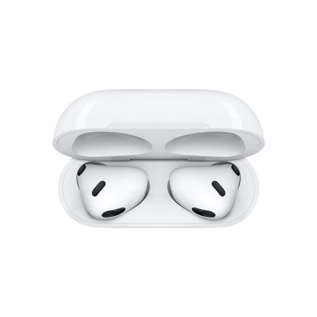 Apple AirPods 3rd Generation Wireless Headphones with Charging Case, In-Ear, Bluetooth, Lightning - imagine 4