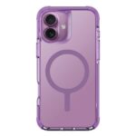 UNIQ Combat iPhone 16 6.1" Magclick Charging case pink/grape pink - imagine 2