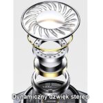 USAMS stereo earphones EP-46 jack 3.5 mm red 1.2m HSEP4602 - imagine 4