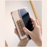 Universal suction cup Skinarma Stax MagSafe for phone champagne - imagine 3