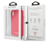 Guess GUHCPXLSGLRE iPhone X/Xs red hard case Silicone - imagine 6