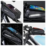 TAKEZEROTZ06 Bike Case/Mount Frame Bag Black - imagine 5
