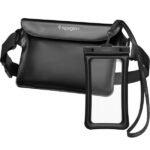 Spigen Universal Waterproof A621 Case & Waist Bag Black AMP04533 - imagine 3