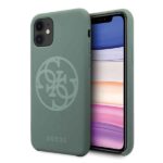 Guess GUHCN61LS4GKA iPhone 11 6,1" / Xr khaki hard case Silicone 4G Tone On Tone