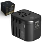 Extralink Smart Life EU/UK/USA/AU/CH Travel Adapter + USB-C, USB-A