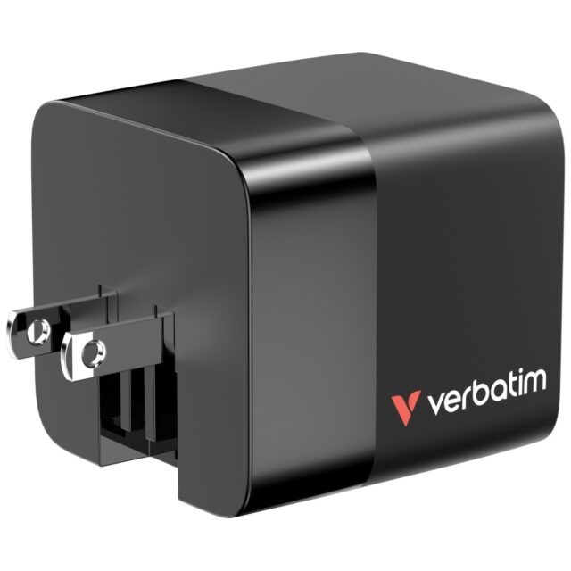 Verbatim Charger GaN 65W 2xUSB-C/USB-A + EU/UK/US Adapter black 32217 - imagine 6