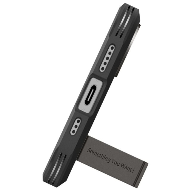 Spigen Tough Armor "T" MAG MagSafe case for iPhone 17 gunmetal - imagine 6