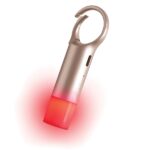 Lexon Nomaday Flash LED Keychain gold LL137D - imagine 8