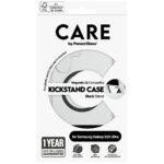 Case CARE by PanzerGlass Feature Black Kickstand & QI for Samsung Galaxy S25 Ultra transparent - imagine 4