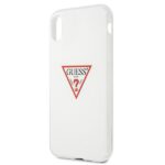 Guess GUHCI61PCUCTLWH iPhone Xr white hardcase Triangle Collection - imagine 6